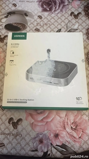 Docking station 11 in 1 usb c CM841 sigilat - imagine 2