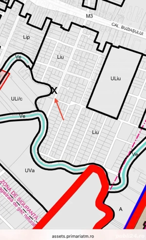 Teren 866mp Calea Buziasului Hornbach - imagine 2