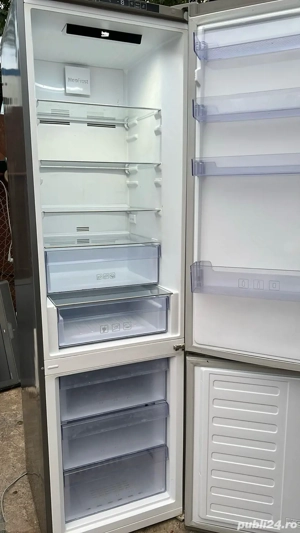 Beko RCNA406I40XBN, 362 l, NoFrost, NeoFrost, SmoothFit, Inox, H 202 cm - imagine 2