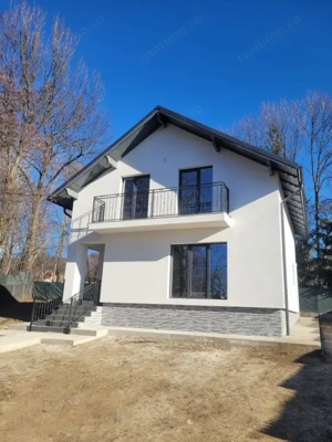 Casa noua, P+M, 4 camere, terasa, teren 500 m2, central, Cornu