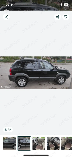 Vând  sau schimb Hyundai Tucson  benzină  - imagine 2