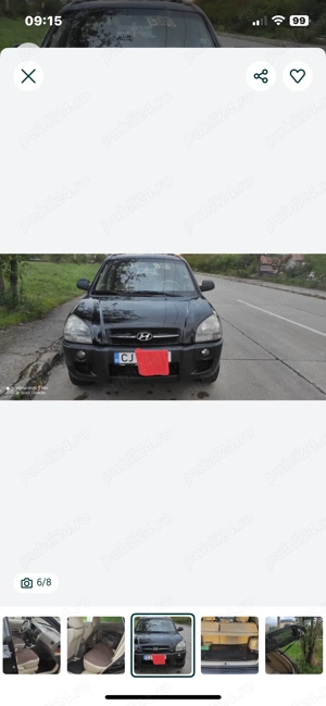 Vând  sau schimb Hyundai Tucson  benzină  - imagine 6
