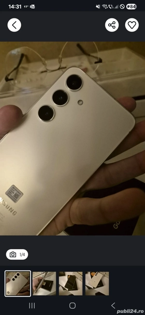 samsung s24 gold - imagine 3