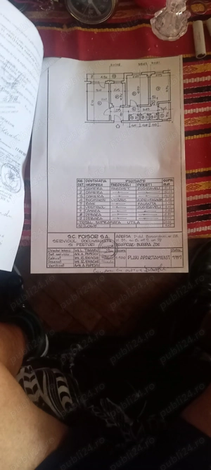 Vând apartament 3 camere