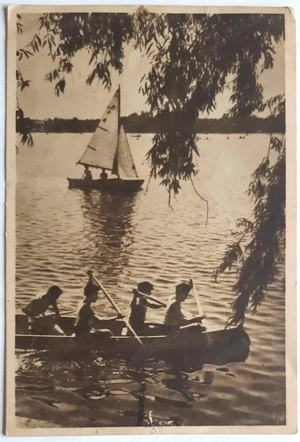 1 carte poștală - Parcul de Cultură și Odihnă  I. V. Stalin  (actual Parc Herăstrău)