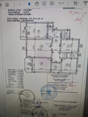 Apartament spațios de vânzare, ultracentral, 4 camere , decomandat, 99 mp - imagine 9