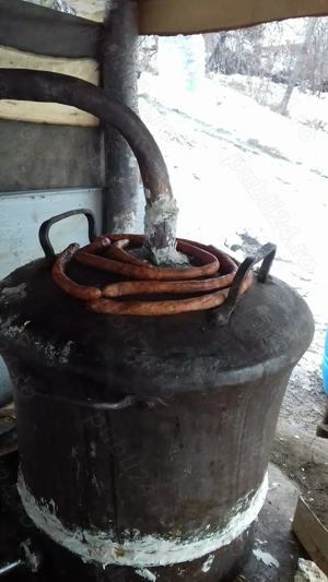 Cazan țuică cupru 180 litri