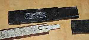 rigla de calcul de colectie ALBERT NESTLER 30 cm + cadou rigla calcul nestler mica