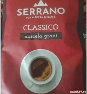 Cafea Lavazza Rossa 25ron, Crema e Gusto 25 Ron, Jerez 19Ron, Serrano boabe 1kg la 70Ron - imagine 2