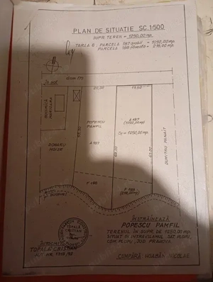 Vand teren 1250mp intravilan - 1250mp 