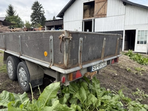 Vând remorcă 2000 kg, sistem de frânare, acte la zi! - imagine 4