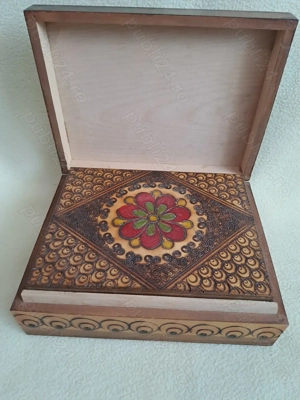 cutie lemn caseta lemn 5 in 1 - imagine 2