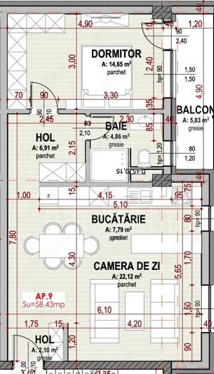 Apartament 2 camere zona Somesului - imagine 9