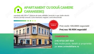 Comision 0 - Apartament cu 2 camere Ultracentral   Primarie