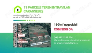 Comision 0 - Parcele de teren intravilan pe str.Godeanu in Caransebes