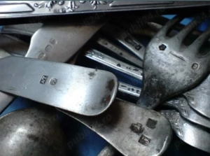 Argint diverse tacâmuri vechi 4 kilograme