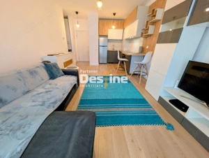 Apartament modern 2 camere + loc de parcare + boxă mobilat utilat Silk District - imagine 2