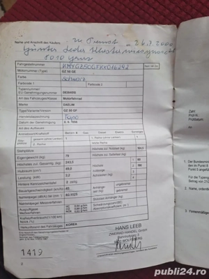 Scuter Daelim tapo 50cc - imagine 5