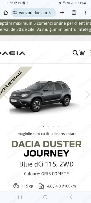 Dacia duster  - imagine 3