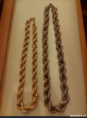 Lanturi hiphop rapp USA placate aur 14kb foarte groase