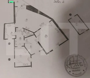 Apartament cu 2 camere, 56 mp, boxă la subsol – zona Universitate - imagine 14