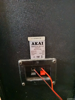 Boxe Akai originale - imagine 3