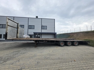 Vand semiremorca fara prelata platforma - imagine 2