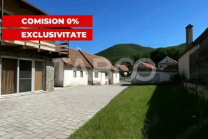 Casa individuala COMISION 0% cu 2 corpuri curte mare in Cisnadioara  - imagine 2