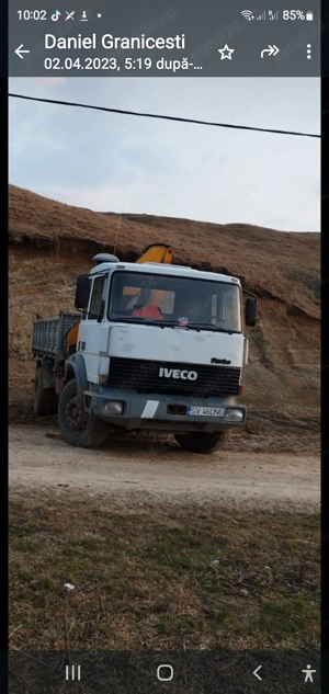 Vind bascula cu macara - imagine 3