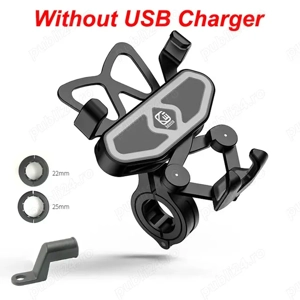 Suport smartphone motocicleta bicicleta scooter atv KEWIG oglinda 360 