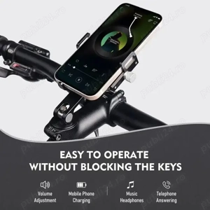 Suport smartphone pipa cuveta topcase bicicleta mtb cursiera rotativ