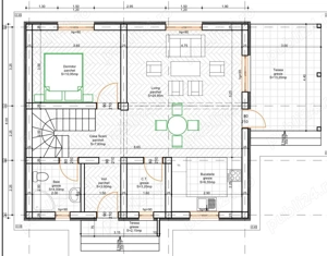 Casa 5 camere, 2 bai, 150mp, teren 400mp, constructie 2024, Lilieci, strada Rozelor, comision zero ! - imagine 7