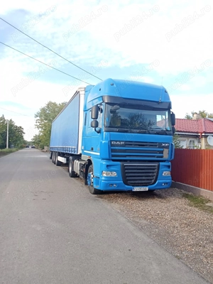 Camion DAF XF105 EEV + Semiremorcă KRONE 