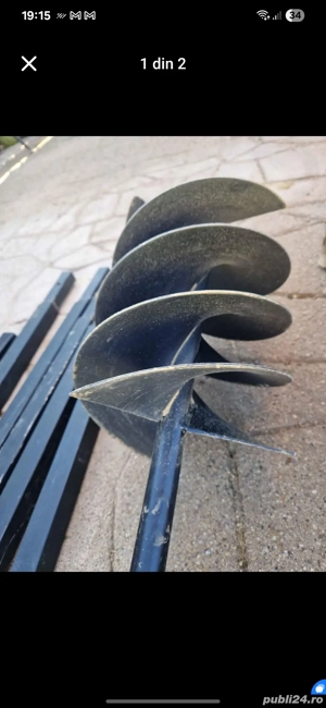 Vand burghiu de put cu prelungitor de 13 metri CITITI ANUNTUL