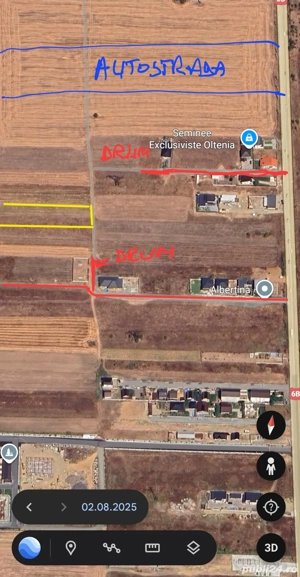 Teren Albesti 10 minute de Craiova  - imagine 3 Teren Albesti 10 minute de Craiova  - imagine 3