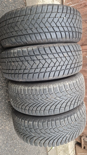 Set Patru Anvelope Cauciucuri M+S iarnă 205 55 R16 Doua Dot. 2023  Două Dot 2022 În stare bună fără  - imagine 5