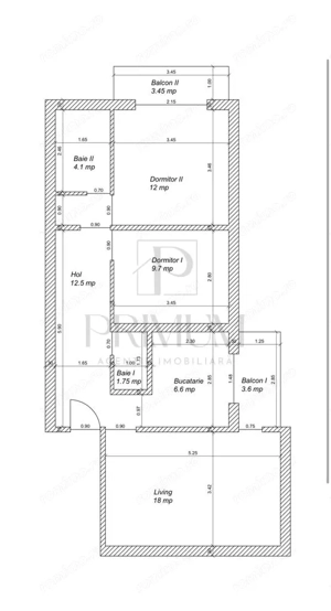 SOARELUI - 3 CAM - DECOMANDAT - 2BAI - 2BALCOANE - RENOVAT - ETJ.3- - imagine 10