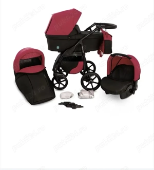 Cărucior Boston Rose 3 în 1 