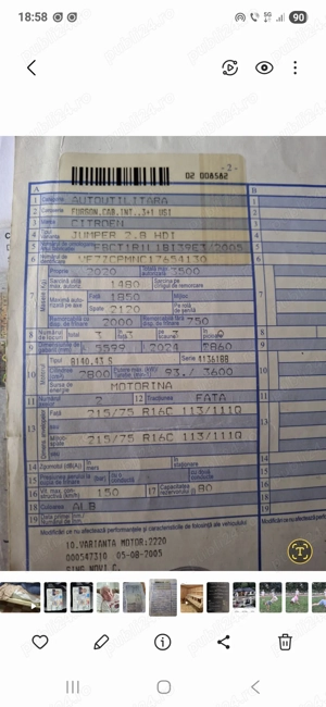 Motor complet Citroen Jumper 2.8 HDI Cod motor 8140 43S