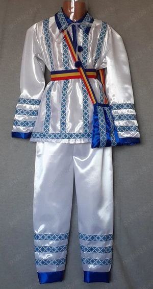 Costum popular pentru copii marimea 6 si 7 (7-8-9-10 ani) - imagine 4