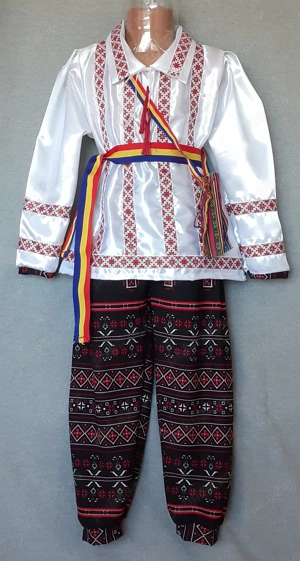 Costum popular pentru copii marimea 6 (7-8-9 ani) - imagine 2