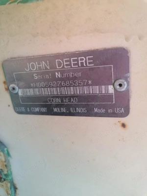 Header porumb John Deere 592 - imagine 3
