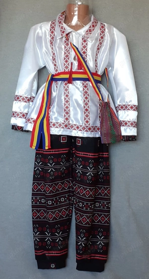 Costum popular pentru copii marimea 6 (7-8-9 ani) - imagine 3