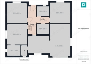 Casă la roșu, 4 camere, Zimandul Nou - imagine 15