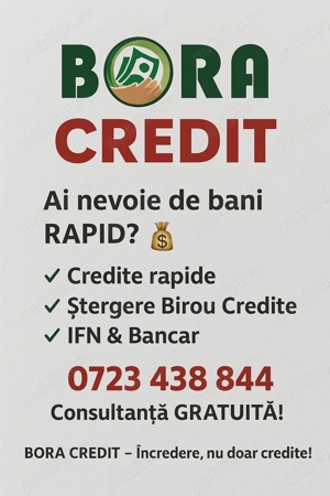 Ai nevoie de fonduri pentru diverse lucruri? BoraCredit este solutia