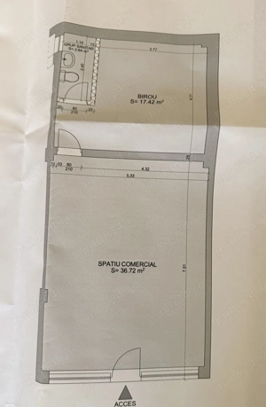 Apartament 2 camere  spatiu comercial de vanzare - imagine 7
