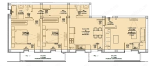 Apartament cu 3 camere 2 bai si 2 balcoane etaj 1 zona Doamna Stanca - imagine 8
