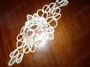 Scrumiere din portelan, sticla, bronz  - imagine 3