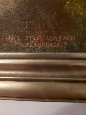 Vând tablou vitange,semnat,pictura ulei - imagine 2