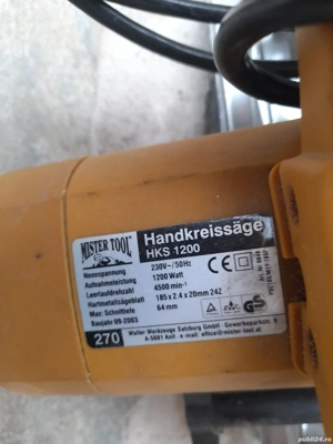 vând circular de mână